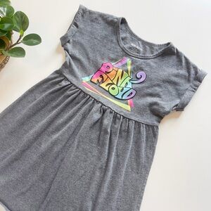Pink Floyd Grey T-Shirt Dress | 7/8
